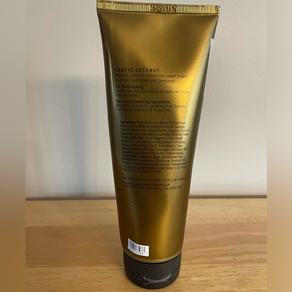 Bath & Body Works Exotic Coconut Body Cream - Vintage fragrance - Picture 2 of 2